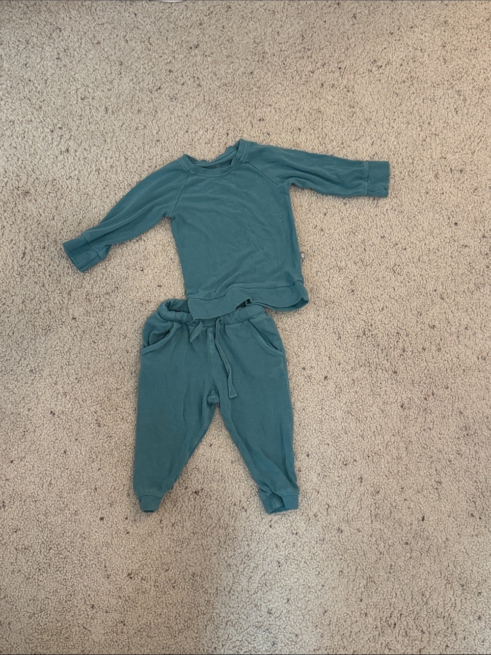 Kyte BABY Teal Two-Piece Kids Matching Set